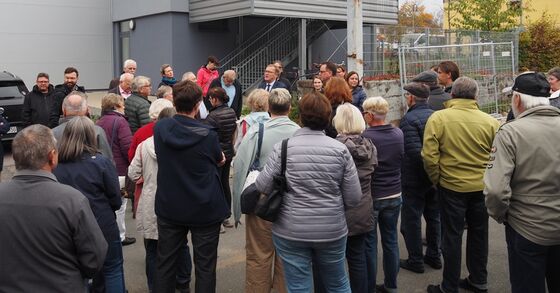 Archivbild: Bürgergespräch in der Gereuth