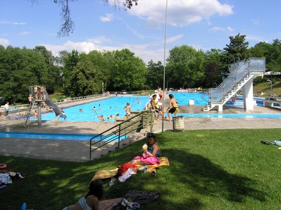 Das beliebte Gaustadter Bad